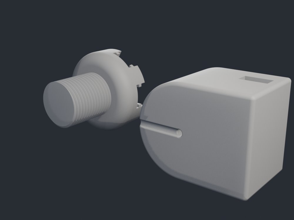 Lemon squeezer body render